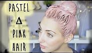 Pastel Pink ∆ Coral Hair Tutorial | Brittany Balyn