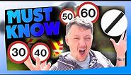 Know Your SPEED LIMITS | How To Tell Speed Limit Without Signs UK
