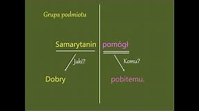 Język polski, klasa V, podmiot i orzeczenie