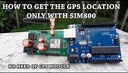 How to send GPS Coordinates over GSM using SIM 800 / SIM 900