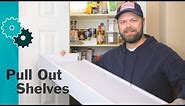 How to Make Pull Out PANTRY Shelves from IKEA Drawers Easy DIY IKEA Hack for Pantry Organization
