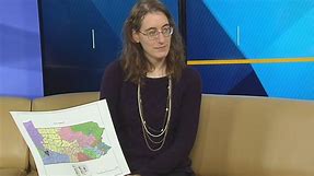 Former Lehigh County commissioner discusses her preliminary map for new Pa. congressional districts, addresses criticism