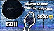 How To Adjust Citizen Eco-Drive Watch Band 2020