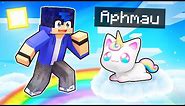 Playing Minecraft as a SPECIAL Unicorn Kitten!