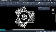 How to Design a Logo in AutoCAD From Start to Finish| Create Logo in AutoCAD | Vigram Vasi