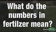 Fertilizer - Demystifying the numbers| Scotts Miracle-Gro Canada