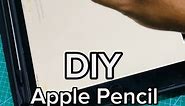How to make a Homemade Stylus Apple Pencil | DIY Stylus Pen #applepencil #styluspen