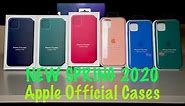 NEW 2020 Spring Official Apple Cases for iPhone 11 Pro / Silicone Case & Leather Folio