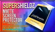 iPad Pro Matte Screen Protector from Supershieldz (How to install)