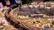 Old Western Model Train Set Up Part 1