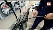 Armoured Cable Glanding and Termination process || Power Cable