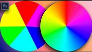 How To Make A Color Wheel In Photoshop (3 Min)