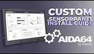 AIDA64: Sensor Panel Skin Install Guide 2022 UPDATE