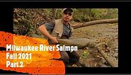 Milwaukee River Salmon Fishing Fall 2021 (Full Part 2)