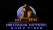 Hollywood Pictures Home Video (1993) Company Logo (VHS Capture)