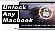 How to Unlock Macbook Pro Password | Unlock Any Version of Macbook | 2018 | Tutorial 😍😍😍