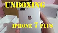 Unboxing - IPHONE 7 PLUS plata/silver