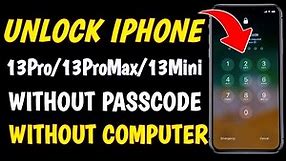 How To Unlock An iPhone 13 | Unlock iPhone 13 Pro Max | Unlock iPhone 13 mini 2024