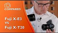 Fujifilm X-E3 vs X-T20 - detailed comparison
