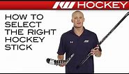 How to Select the Right Hockey Stick (Wood, Composite or 2-Piece)