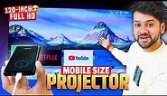 Best Compact Pocket Projector 😱 Yaber Pico T1 Portable Projector | True Techy