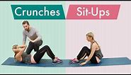 Crunches vs Sit Ups: which one is best and how to do it