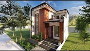 Small House 5x7 Meters | 3 BEDROOM | 35 Sqm