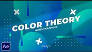 Great Gradient Color Theory Motion Graphics in After Effects