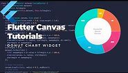 Flutter Canvas Tutorials - Animated Donut Chart Widget (2021)