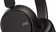 JVC Deep Bass Wireless Headphones, Bluetooth 5.2, Built-in EQ (Bass/Clear/Normal), Multi-Point Connection, Voice Assistant Compatible, 35 Hour Battery Life - HAS36WB (Black)
