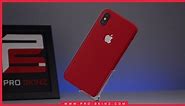 iPhone X Red ProSkinz Skin