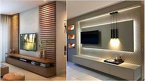 200 Modern Living Room TV Cabinet Design 2024 | TV Wall Unit | Home Interior Wall Decorating Ideas