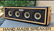 DIY 4 Inch 4 Speaker Box Design with Passive Radiator | MDF, Pine | Sound Box | Speaker Enclosure