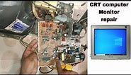CRT computer Monitor repair