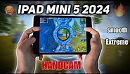 Ipad mini 5 ❤️ IN 2024 PUBG Mobile || Best HANDCAM 4 Finger + Gyroscope