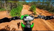 First Ride on New KX250F