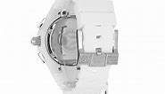 Technomarine Women's Cruise Stainless Steel Quartz Watch with Silicone Strap, White, 26 (Model: