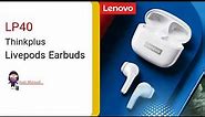 LENOVO Thinkplus Livepods Earbuds Manual