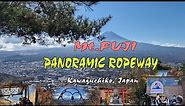 [4K] Mt Fuji Panoramic Ropeway + Walking from Kawaguchiko Station to the Lake.