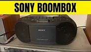 Sony Bluetooth Radio CD Player Portable Boombox
