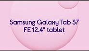 Samsung Galaxy Tab S7 FE 12.4" Tablet - 128 GB, Mystic Green - Product Overview