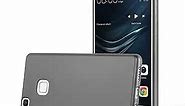 cadorabo Case Works with Huawei P9 LITE in Metallic Grey - Shockproof and Scratch Resistant TPU Silicone Cover - Ultra Slim Protective Gel Shell Bumper Back Skin