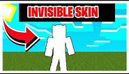 Invisible Skin | Hides armor, Username, and effects | Works on Realms | MCPE (Minecraft Bedrock)