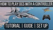 How to play DCS with a Xbox Controller! Full Tutorial Guide for Set up