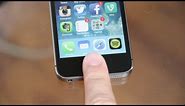 iPhone 5S - Touch ID Fingerprint Scanner