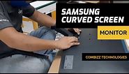 Unboxing and Installation of Samsung Curved Monitor