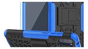 Galaxy A11 Case,Samsung A11 Case,with HD Screen Protector, [Shockproof] Tough Rugged Dual Layer Protective Case Hybrid Kickstand Cover for Samsung Galaxy A11 (Blue)