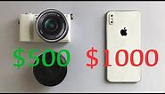 Do You NEED A Dedicated Camera? $500 Camera VS $1000 Phone
