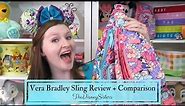 Disney Vera Bradley Mini Sling Backpack Review | New Minnie's Garden Party - TheDisneySisters