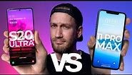 Samsung Galaxy S20 Ultra vs iPhone 11 Pro Max! | VERSUS